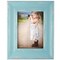 Contemporary Home Living Rectangular Weathered Farmhouse Picture Frame - for 5" x 7" Photo - Blue